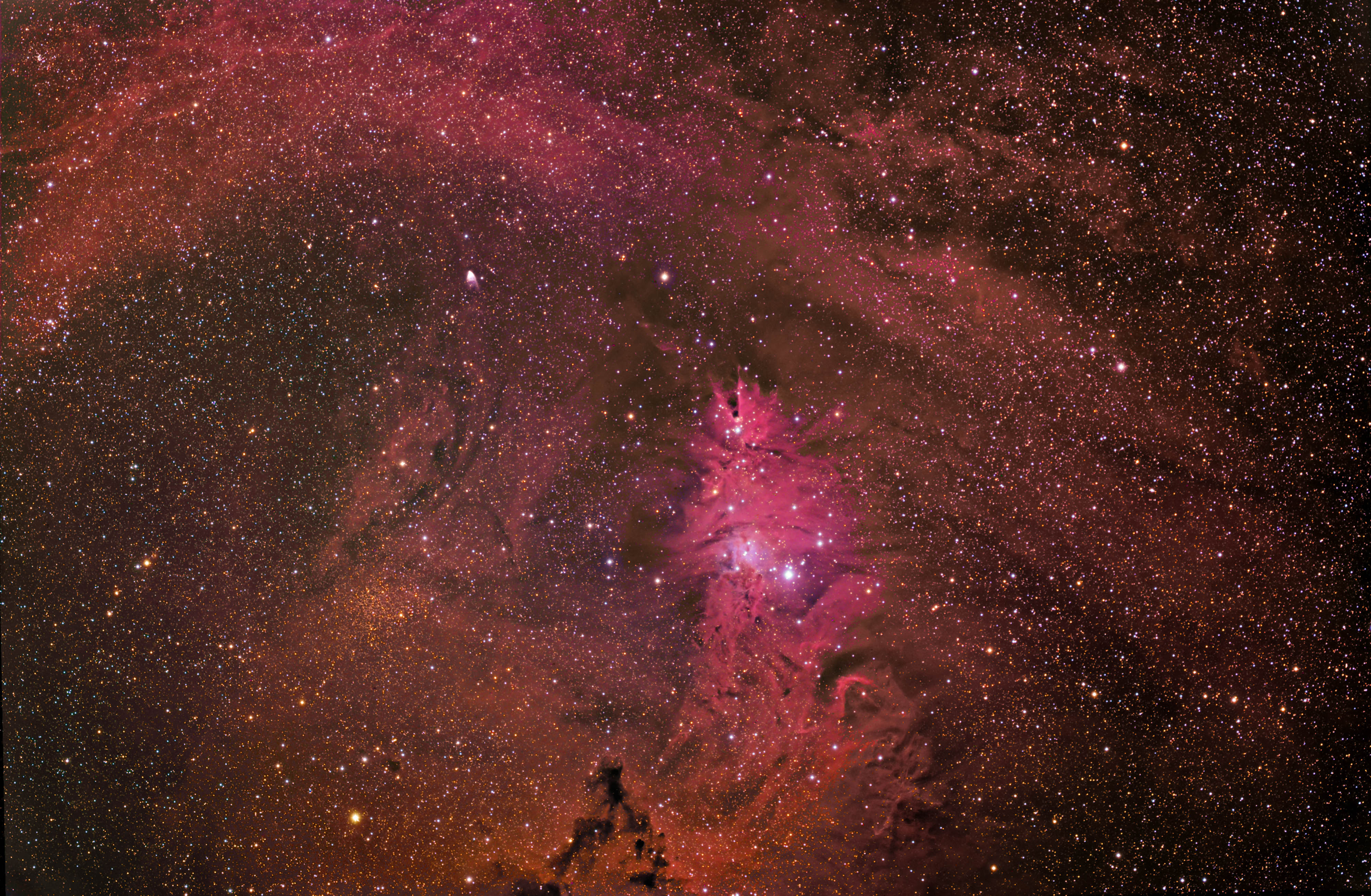 NGC2264 HaRGB Oct11